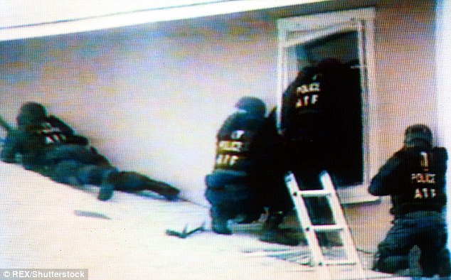 ATF entering building