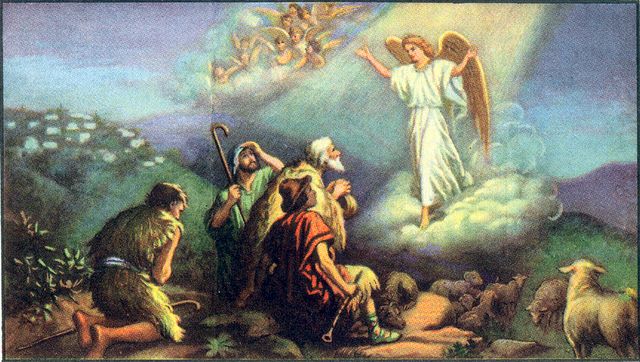 anouncing Jesus birth