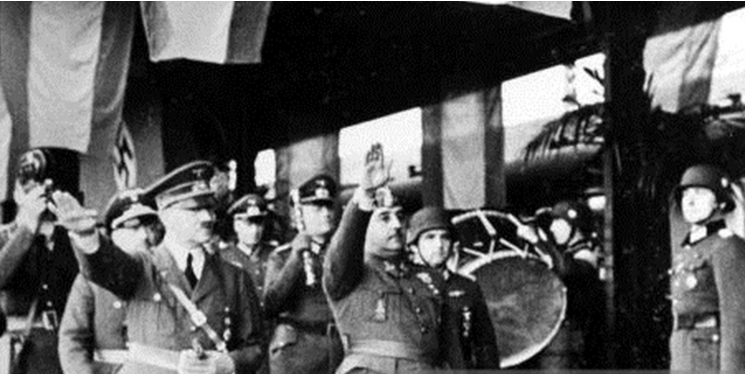 hitler and franco