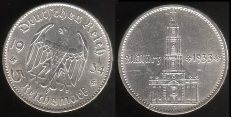 Nazi coin