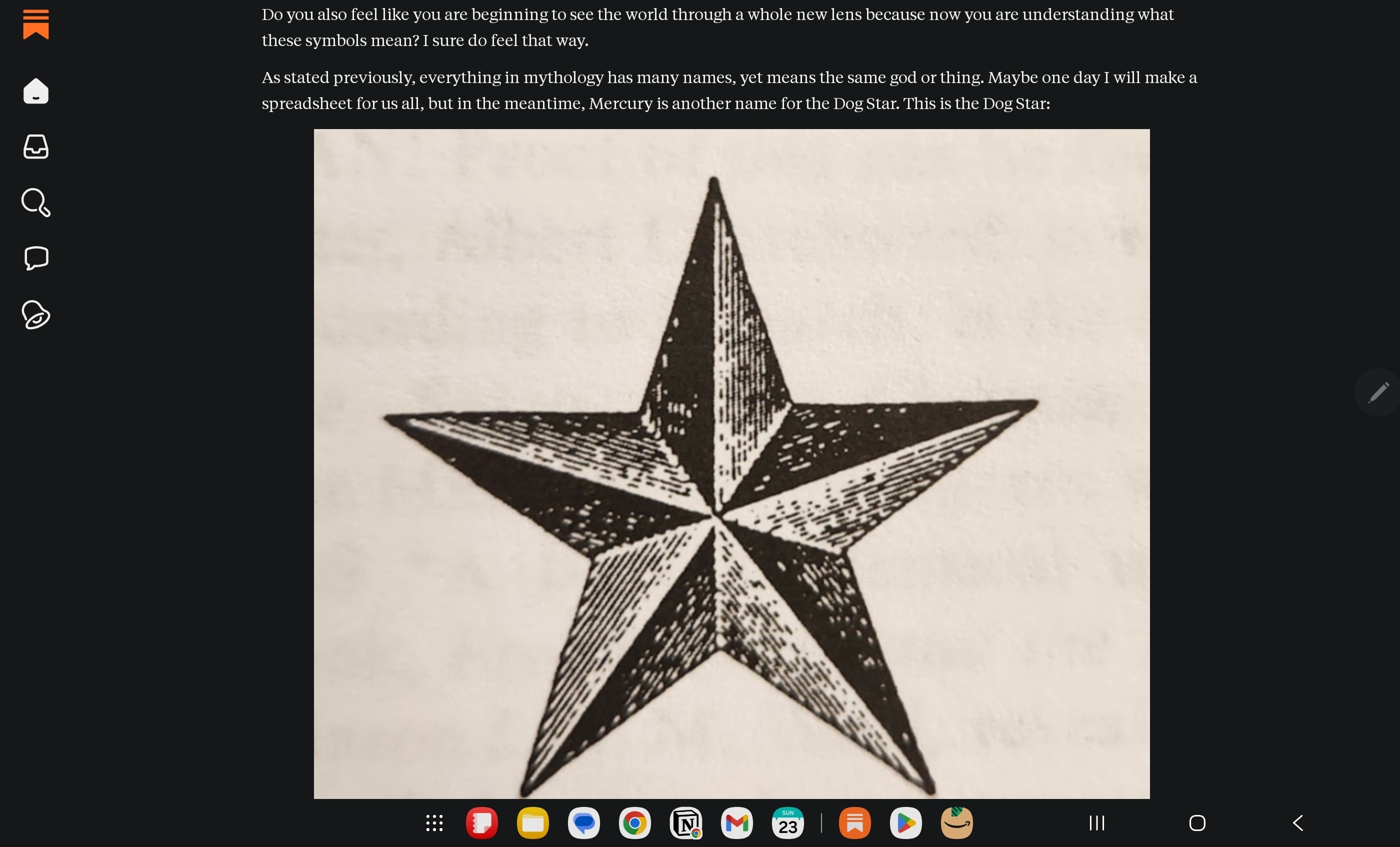 star