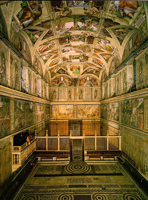 sistine interno