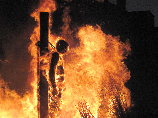jesus burns