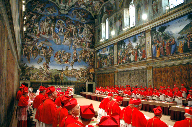 conclave seated