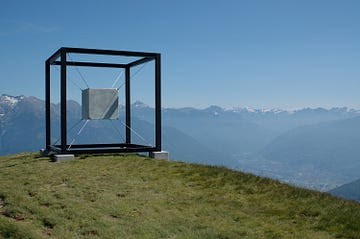 cube on hill