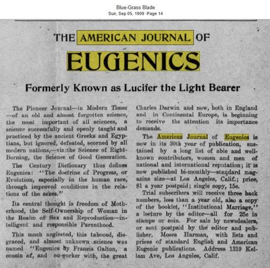 eugenics