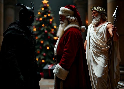 santa is saturn