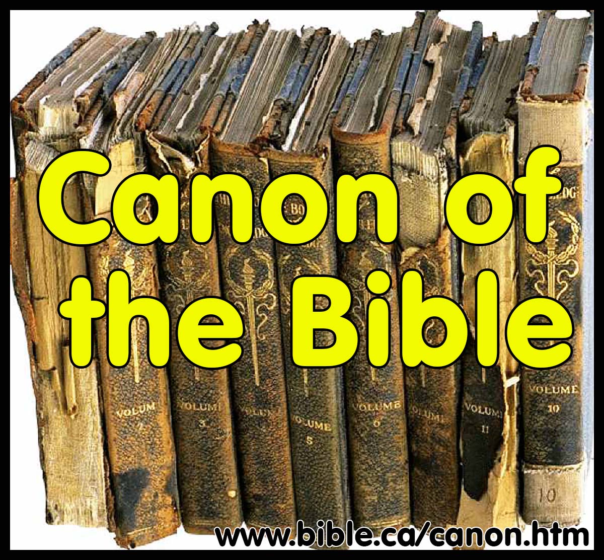 Cannon of bible